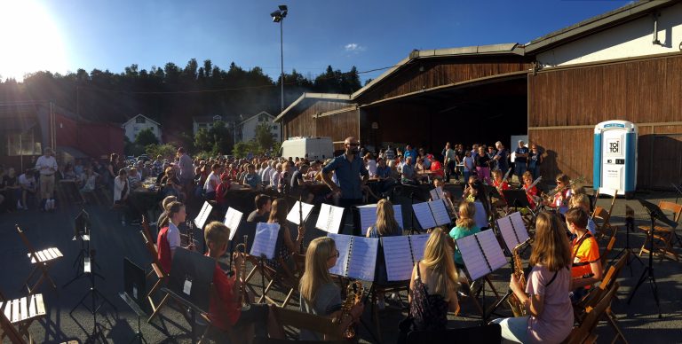 Serenadenkonzert 2018 bei tollem Wetter